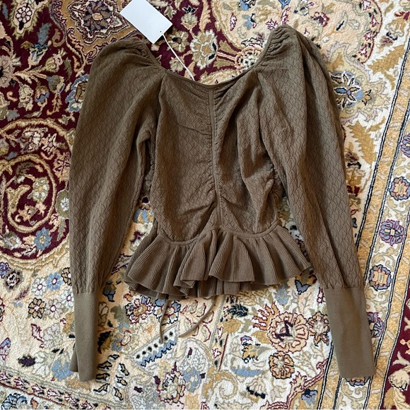 Ulla Johnson Leland Pointelle Knit Top - Picture 10 of 10